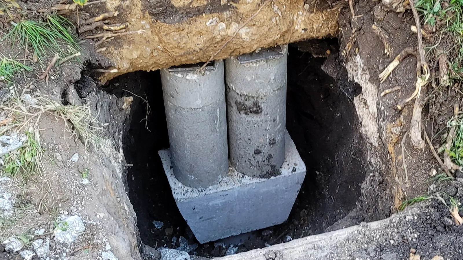 Foundation Repair in North Texas, pier installation and structural leveling.