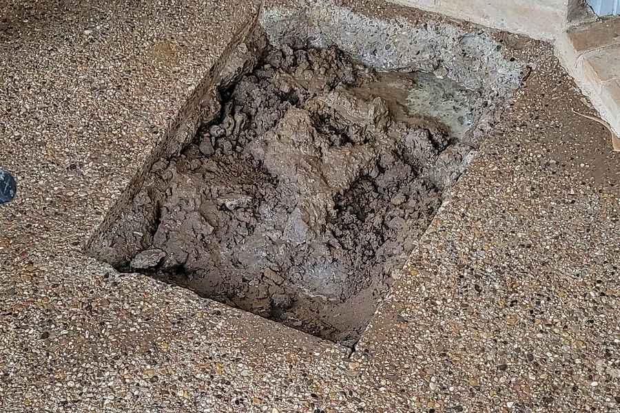 Foundation Repair in North Texas, pier installation and structural leveling.