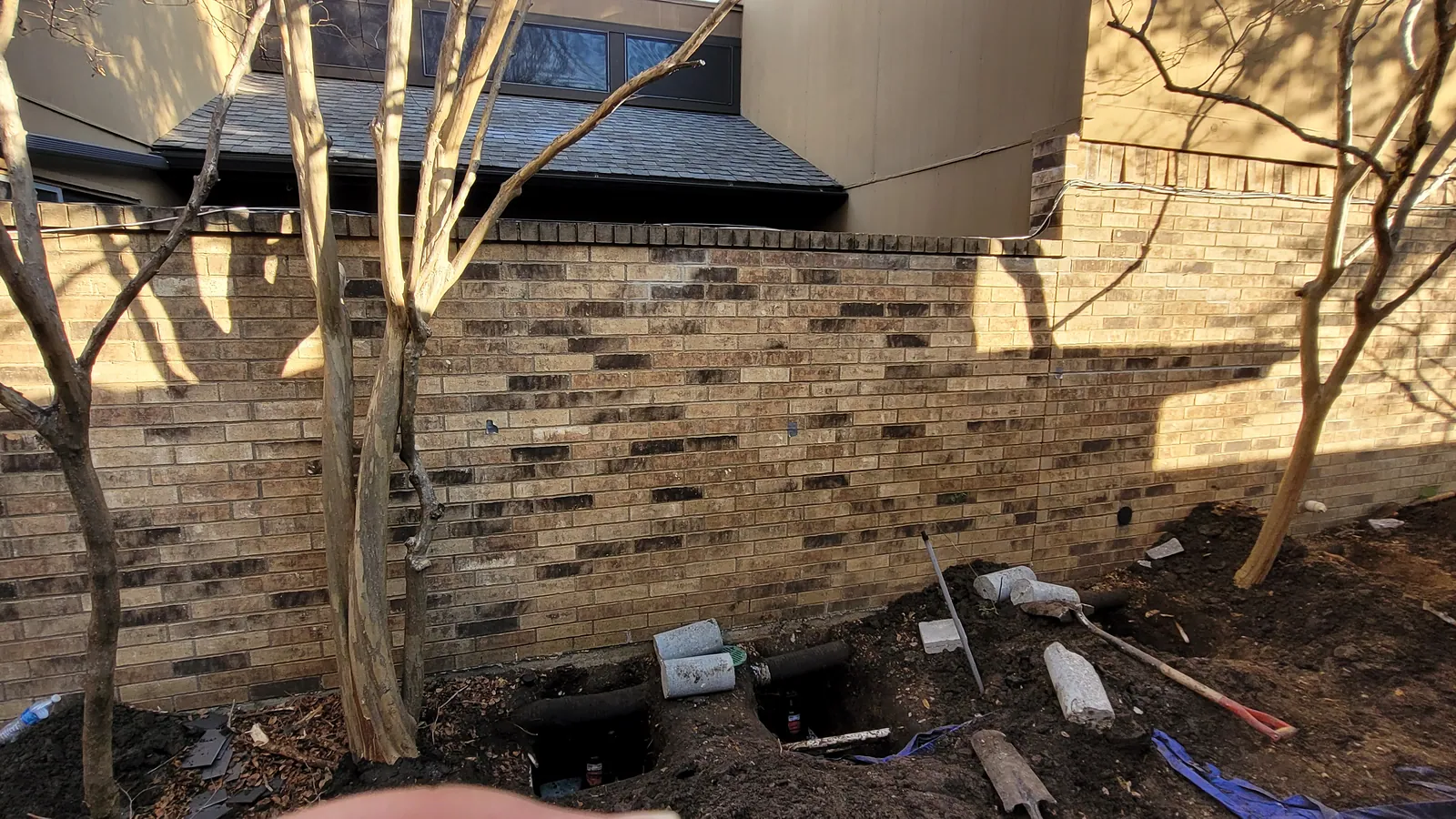 Foundation Repair in North Texas, pier installation and structural leveling.