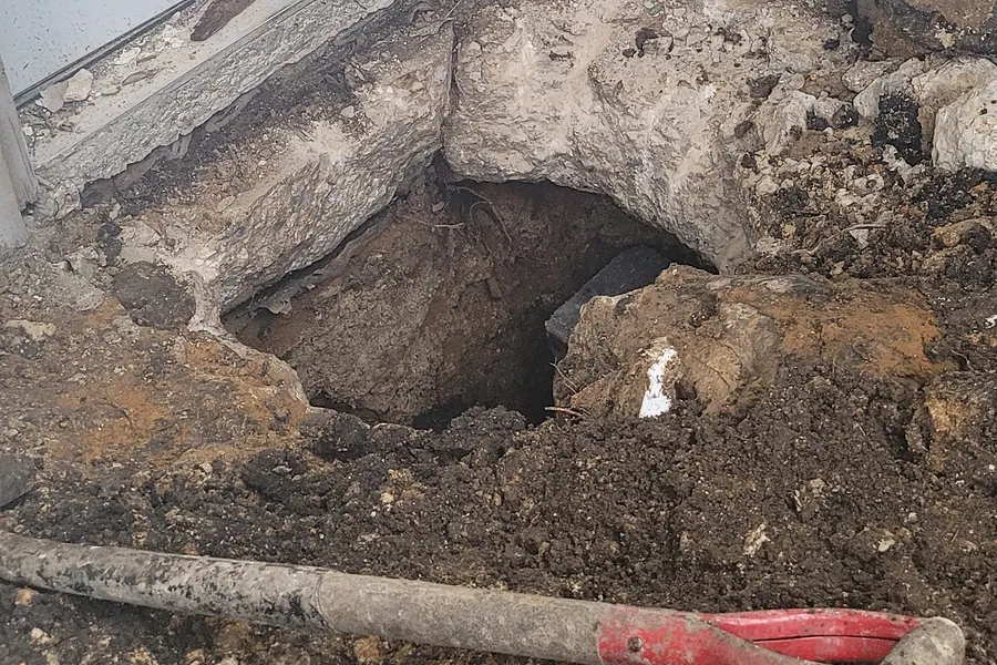 Foundation Repair in North Texas, pier installation and structural leveling.