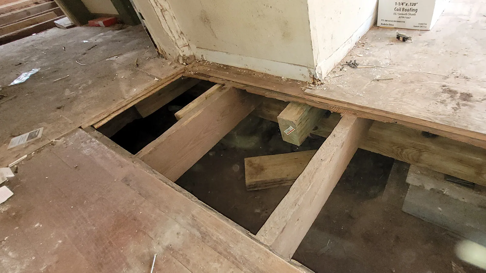 Foundation Repair in North Texas, pier installation and structural leveling.