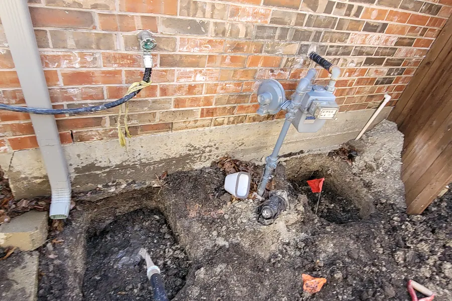 Foundation Repair in North Texas, pier installation and structural leveling.
