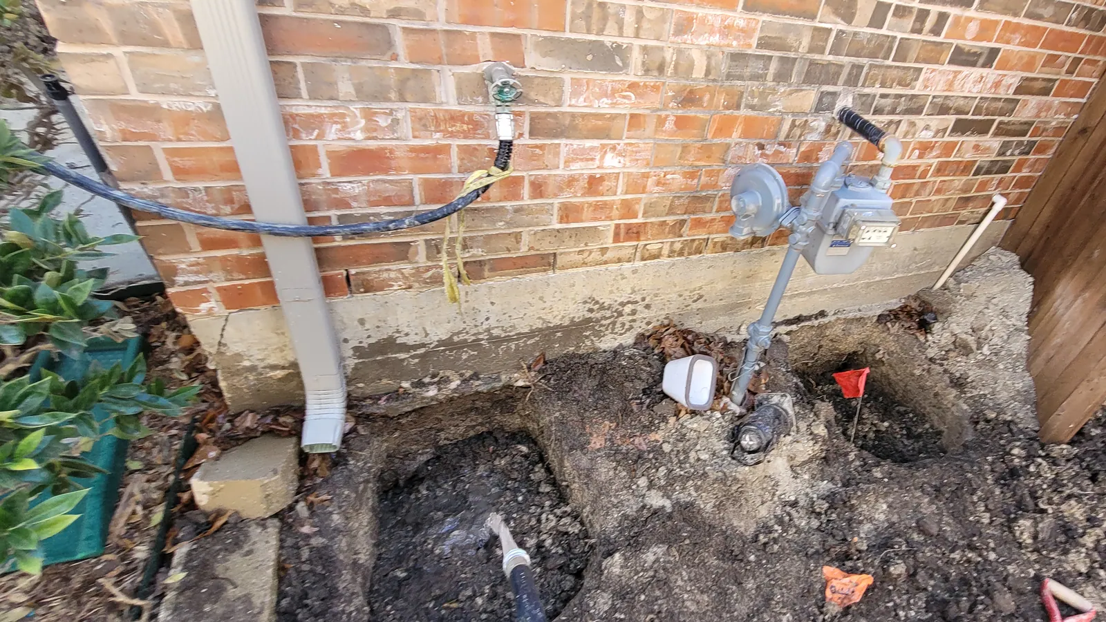 Foundation Repair in North Texas, pier installation and structural leveling.