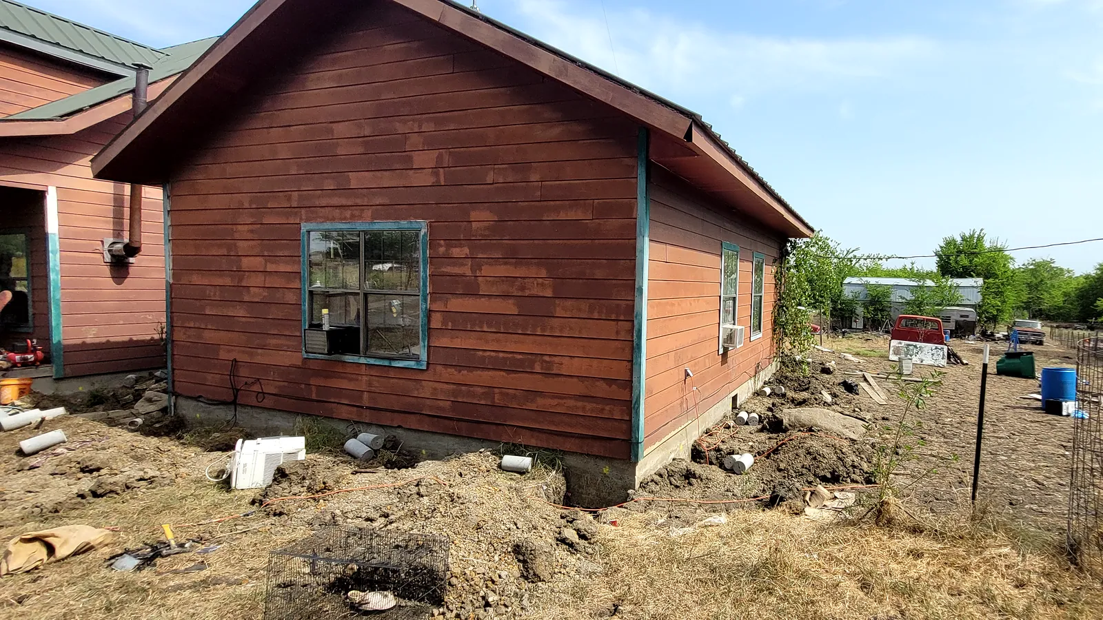 Foundation Repair in North Texas, pier installation and structural leveling.