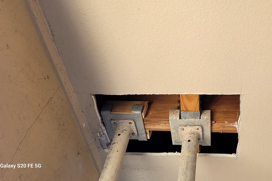 Foundation Repair in North Texas, pier installation and structural leveling.