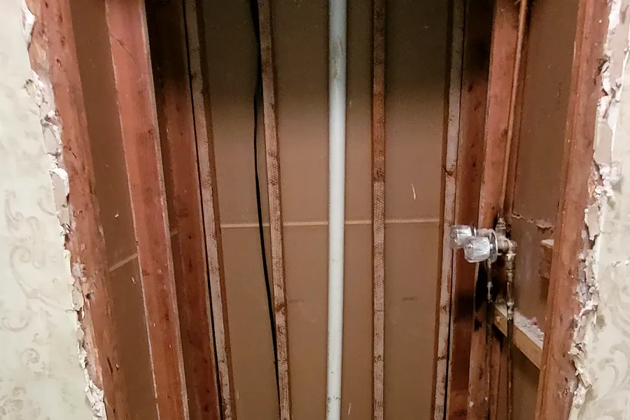 Water Restoration in North Texas, extraction, drying and rebuild.