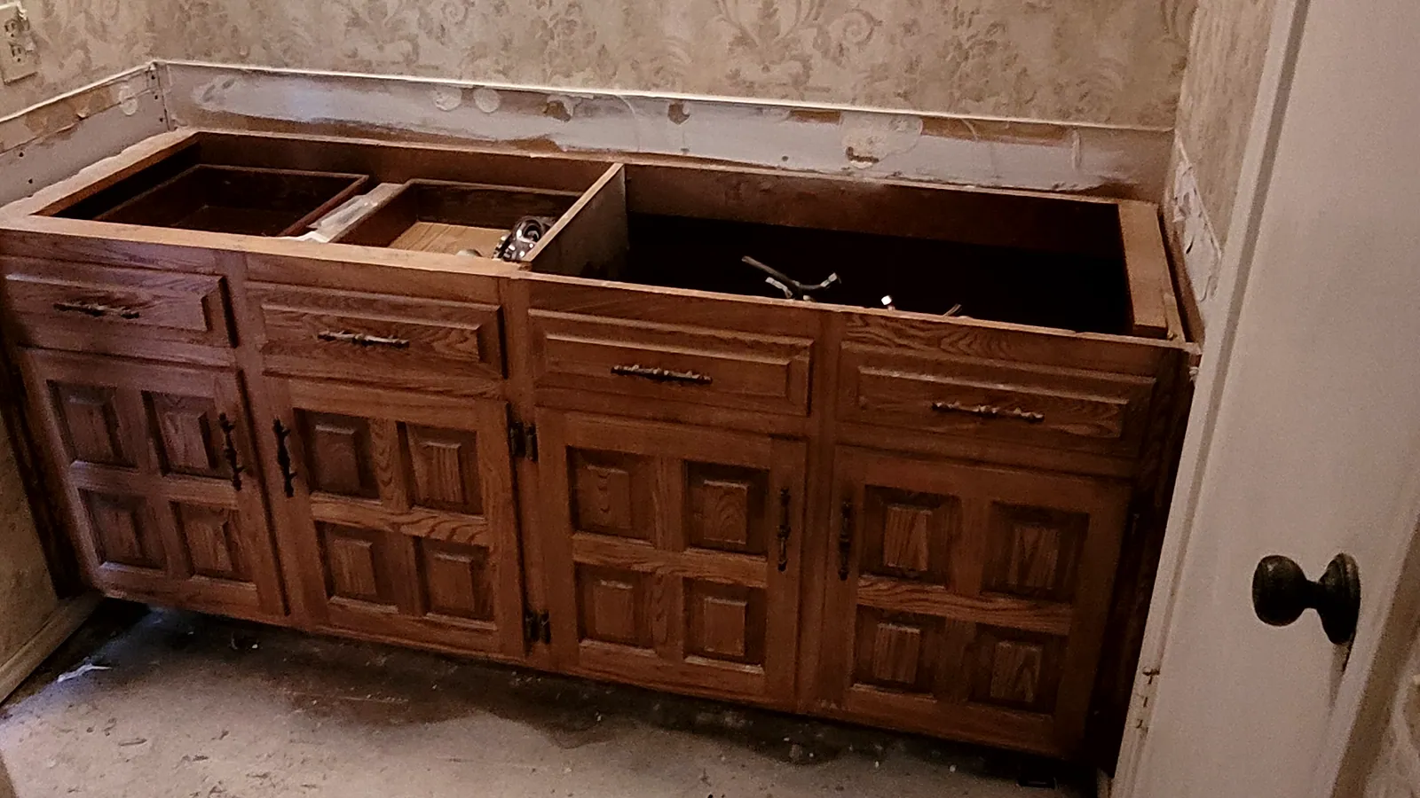 Water Restoration in North Texas, extraction, drying and rebuild.