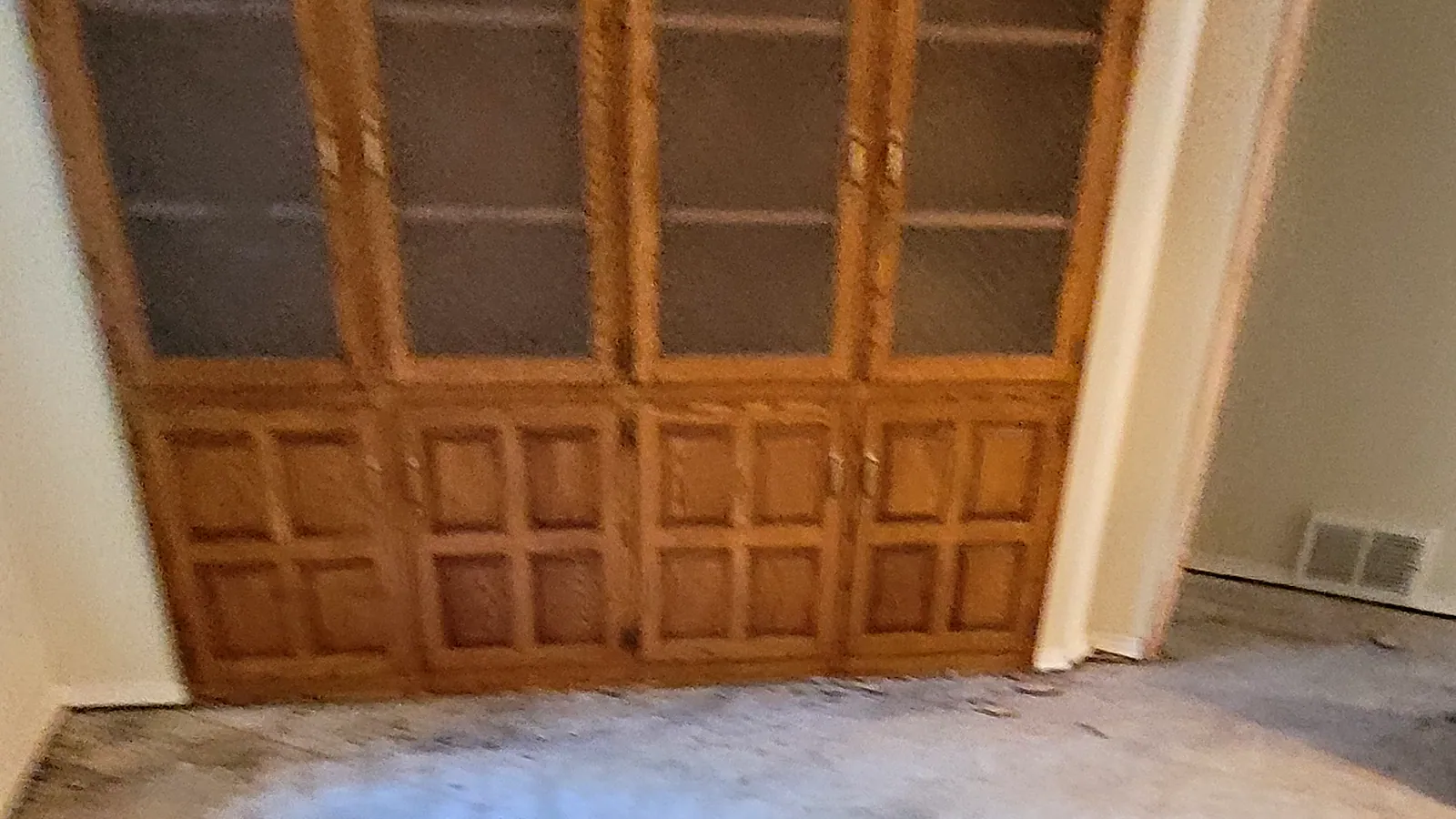 Water Restoration in North Texas, extraction, drying and rebuild.