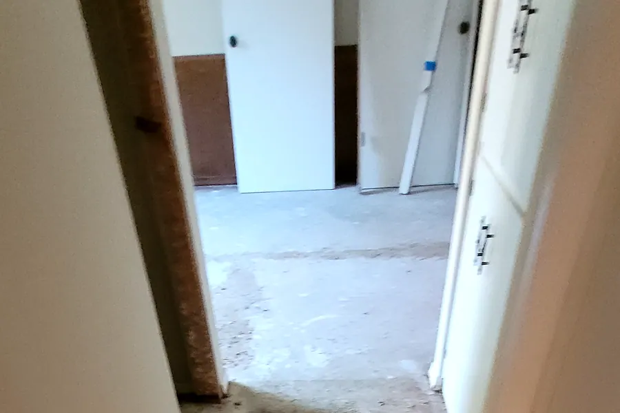 Water Restoration in North Texas, extraction, drying and rebuild.